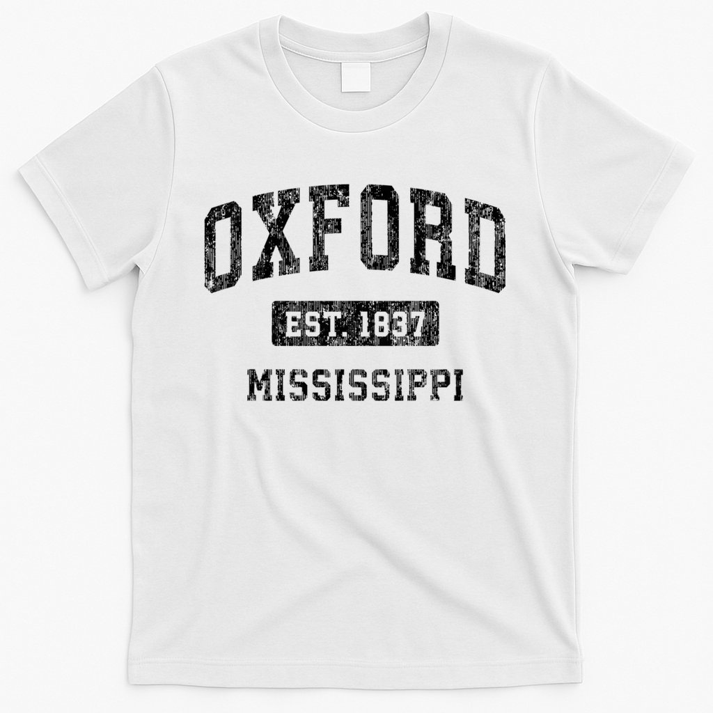 Oxford Mississippi Ms Vintage Sports T-Shirt