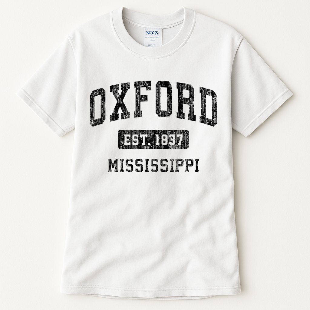 Oxford Mississippi Ms Vintage Sports Tall T-Shirt