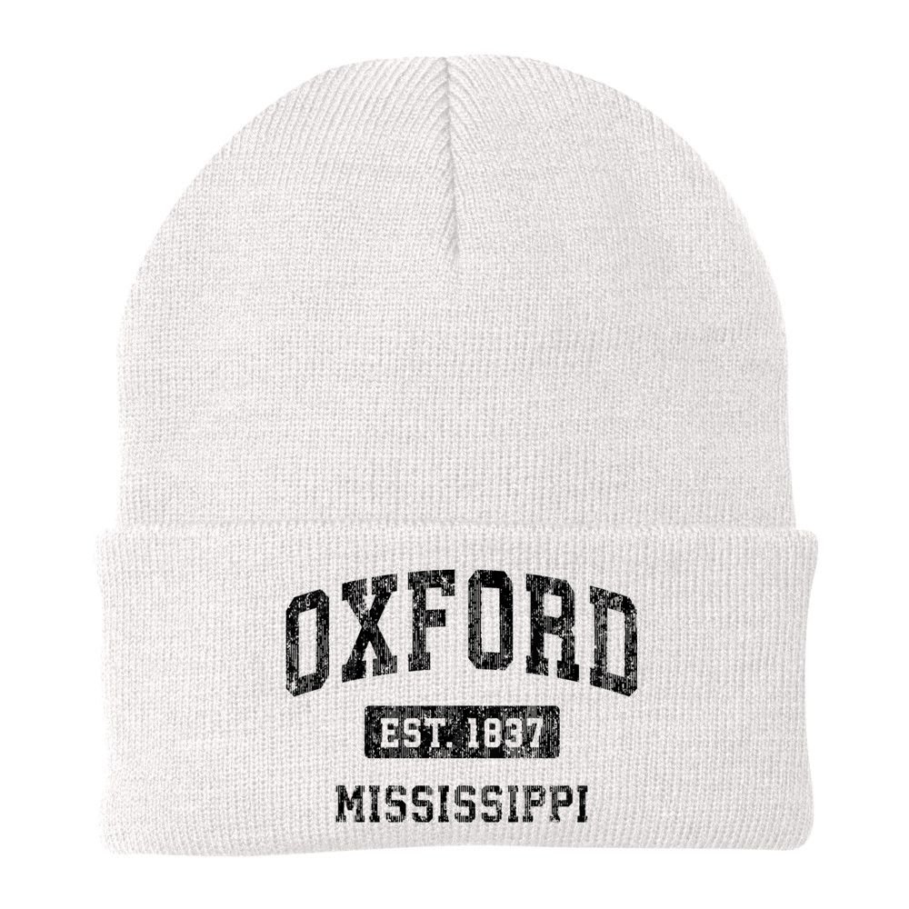 Oxford Mississippi Ms Vintage Sports Beanie