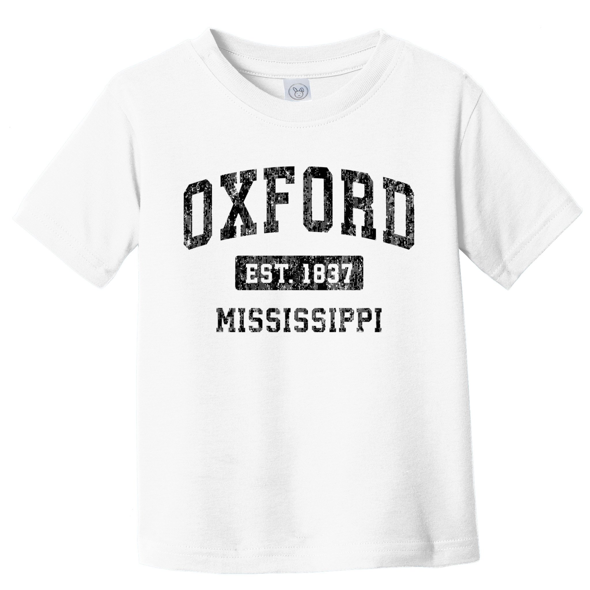 Oxford Mississippi Ms Vintage Sports Toddler T-Shirt