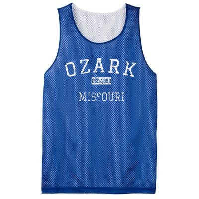 Ozark Missouri Mo Vintage Mesh Reversible Basketball Jersey Tank