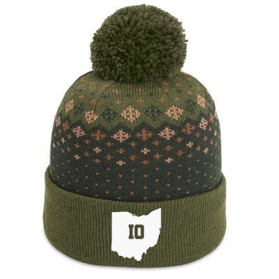 Ohio Map Matching Couple America State Wedding Toledo Akron The Baniff Cuffed Pom Beanie