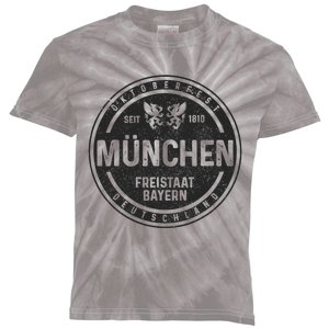 Oktoberfest MüNchen Munich German Bavarian Funny Gift Kids Tie-Dye T-Shirt