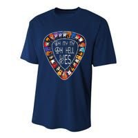 Oh Mys My Oh Hells Yes Retro Petty Guitar Music Lover Performance Sprint T-Shirt