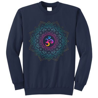 Om Meditations Mandalas Yoga Sweatshirt