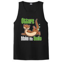 Otters Make Me Smile Wildlife Nature Sea Otters PosiCharge Competitor Tank