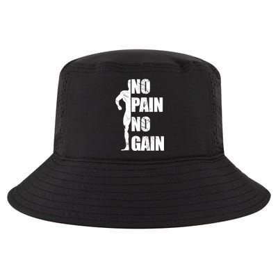 Original Motivation No Pain No Gain Gym Funny Gift Meaningful Gift Cool Comfort Performance Bucket Hat