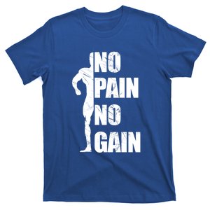 Original Motivation No Pain No Gain Gym Funny Gift Meaningful Gift T-Shirt