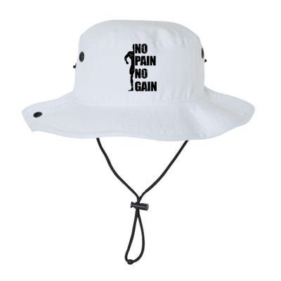 Original Motivation No Pain No Gain Gym Funny Gift Meaningful Gift Legacy Cool Fit Booney Bucket Hat