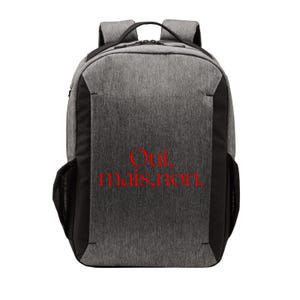 Oui Mais Non Funny French Yes But No Vector Backpack