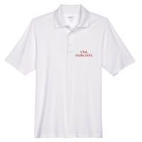 Oui Mais Non Funny French Yes But No Men's Origin Performance Pique Polo