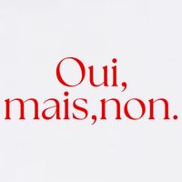 Oui Mais Non Funny French Yes But No Youth Performance Sprint T-Shirt