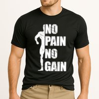 Original Motivation No Pain No Gain Gym Gift Cooling Performance Crew T-Shirt
