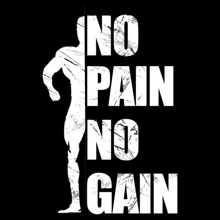 Original Motivation No Pain No Gain Gym Gift Cooling Performance Crew T-Shirt