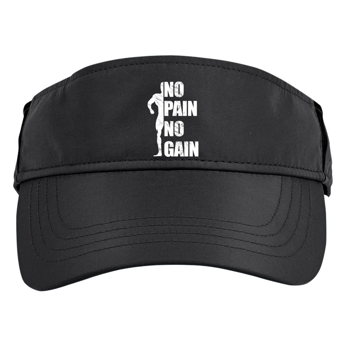 Original Motivation No Pain No Gain Gym Gift Adult Drive Performance Visor