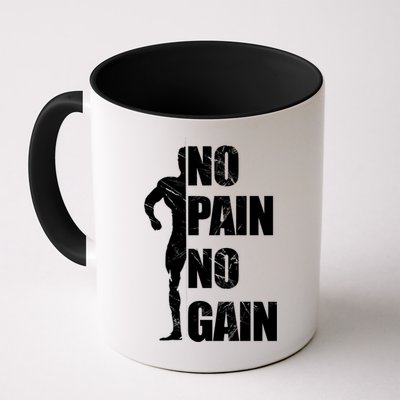 Original Motivation No Pain No Gain Gym Gift Mug