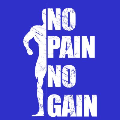 Original Motivation No Pain No Gain Gym Gift T-Shirt