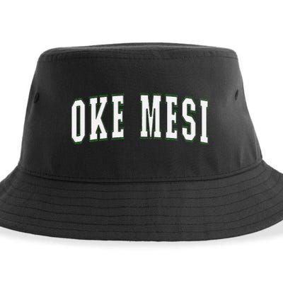 Oke Mesi Nigeria Nigerian Vacation Souvenirs Oke Mesi Sustainable Bucket Hat