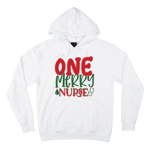 One Merry Nurse Christmas Holiday Hoodie