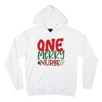 One Merry Nurse Christmas Holiday Hoodie