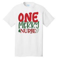 One Merry Nurse Christmas Holiday Tall T-Shirt