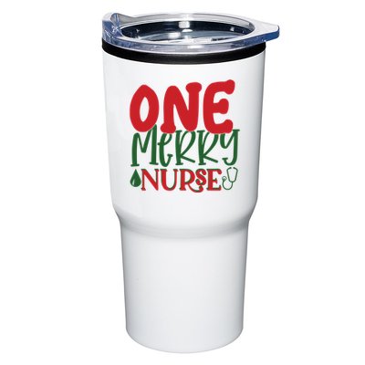 One Merry Nurse Christmas Holiday Tumbler