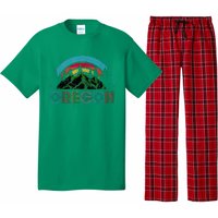 Oregon Mountains Outdoor Camping Hiking Pajama Set