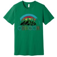 Oregon Mountains Outdoor Camping Hiking Premium T-Shirt