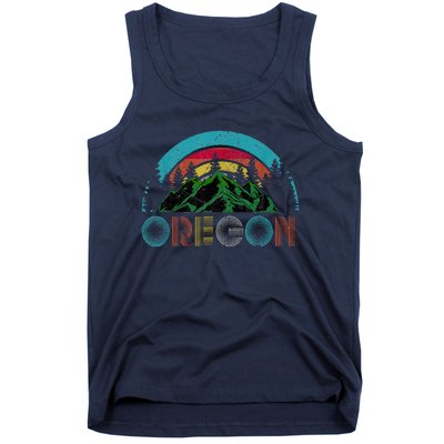 Oregon Mountains Outdoor Camping Hiking Tank Top