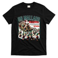 On Mallard On Gadwall Christmas Funny Duck Hunting Santa T-Shirt