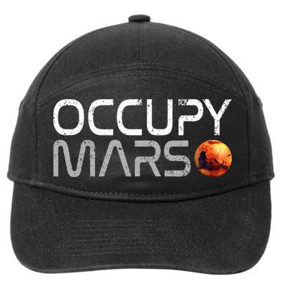 Occupy Mars 7-Panel Snapback Hat