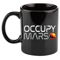 Occupy Mars 11oz C Handle Ceramic Mug