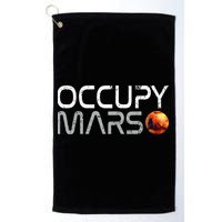 Occupy Mars Golf Towel
