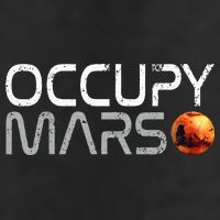 Occupy Mars Golf Towel
