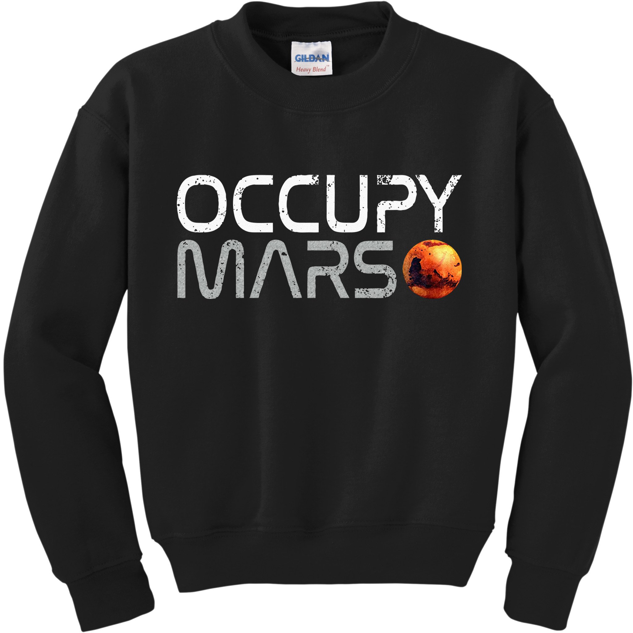 Occupy Mars Kids Sweatshirt