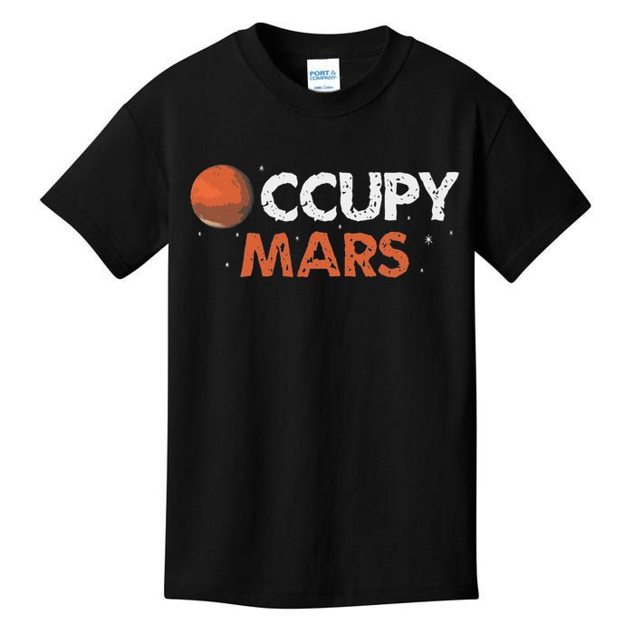 Occupy Mars Kids T-Shirt