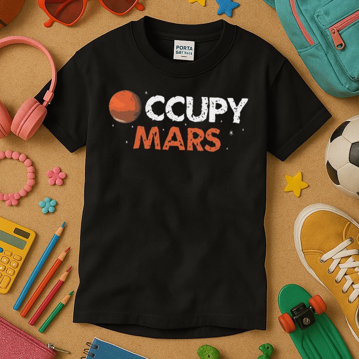 Occupy Mars Kids T-Shirt