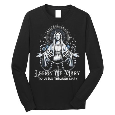 Of Mary Our Lady Catholic Long Sleeve Shirt