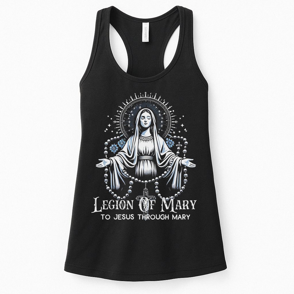 Of Mary Our Lady Catholic Womens Tank Top