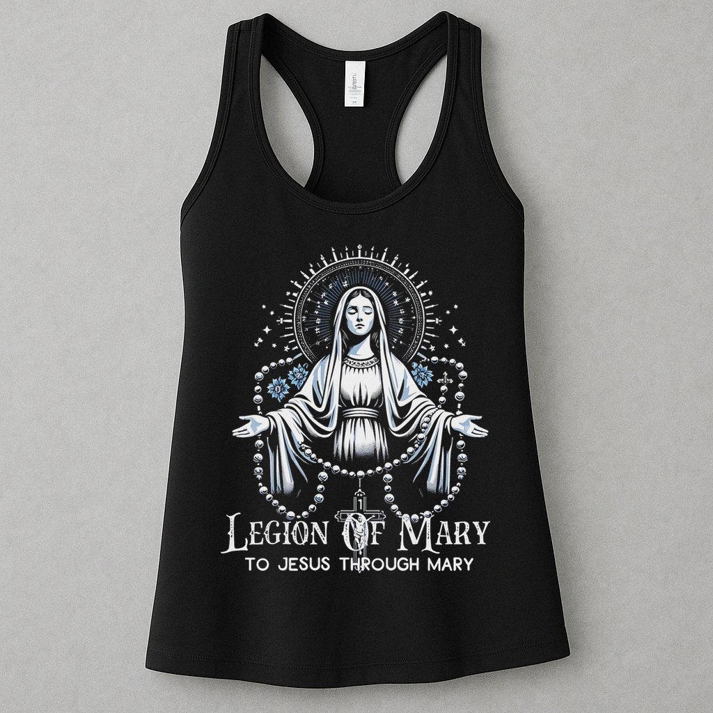 Of Mary Our Lady Catholic Womens Tank Top