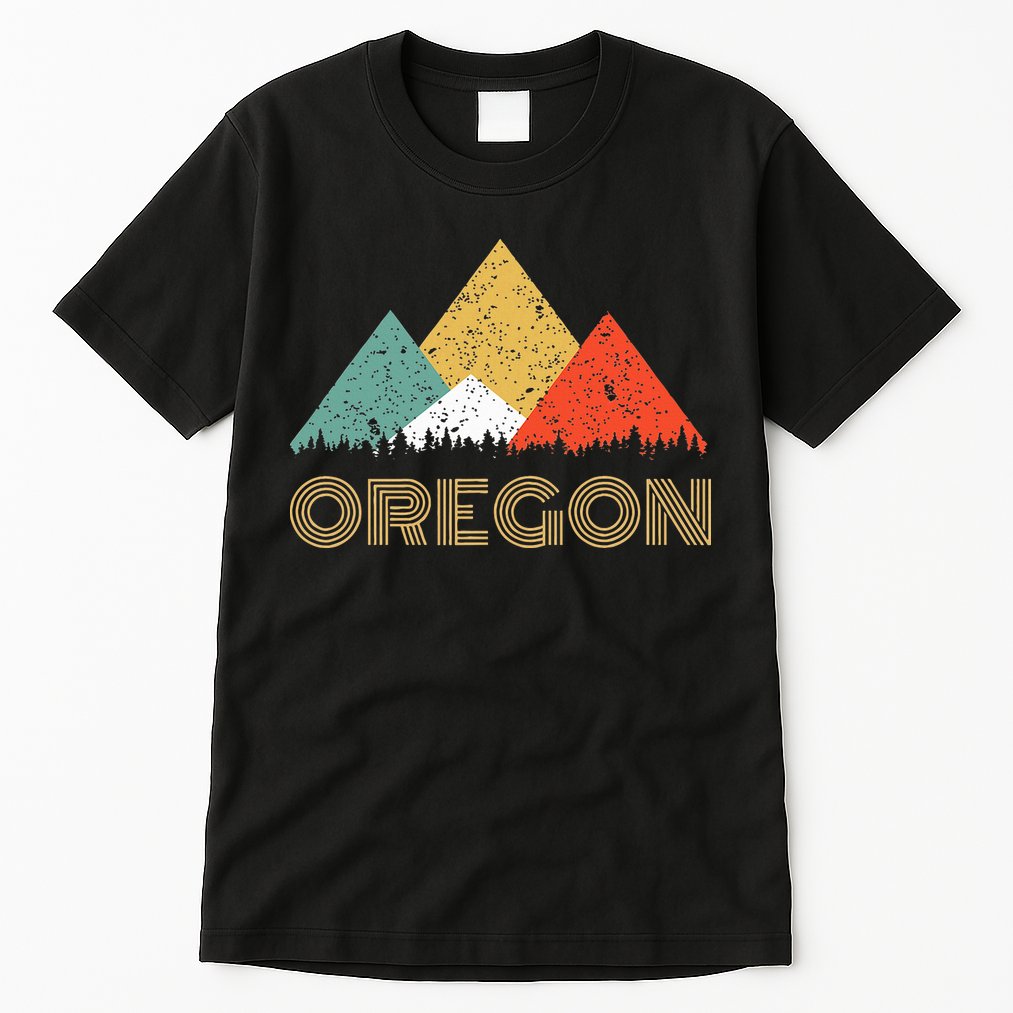 Oregon Mountain Tall T-Shirt