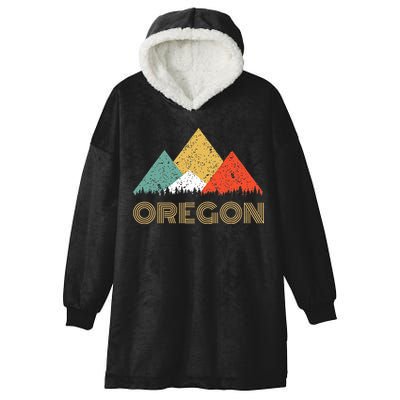 Oregon Mountain Hooded Wearable Blanket