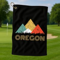 Oregon Mountain Golf Towel