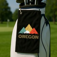 Oregon Mountain Golf Towel