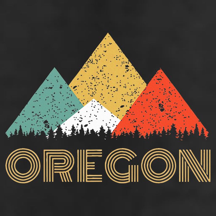 Oregon Mountain Golf Towel