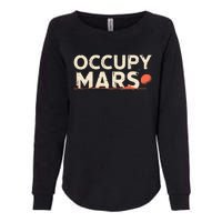 Occupy Mars Womens California Wash Sweatshirt