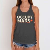 Occupy Mars Women's Knotted Racerback Tank