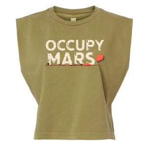 Occupy Mars Garment-Dyed Women's Muscle Tee