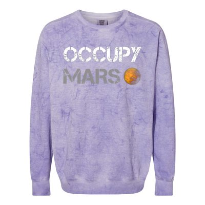 Occupy Mars Colorblast Crewneck Sweatshirt