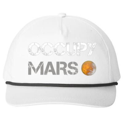 Occupy Mars Snapback Five-Panel Rope Hat